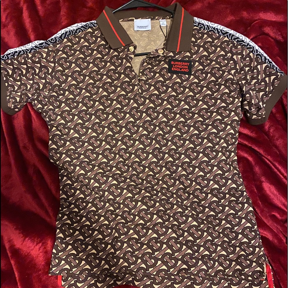 Burberry boys Archie Logo Polo Shirt